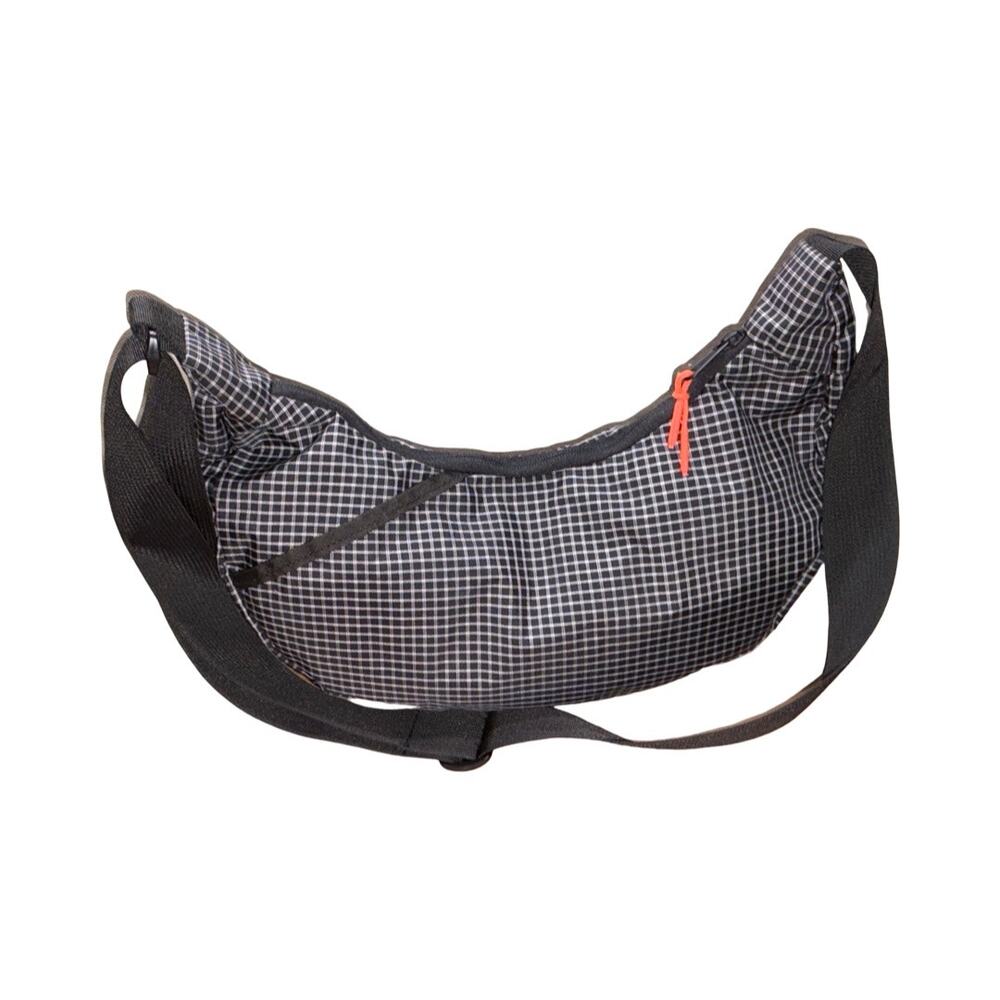 Alpine Sea Cove Bag 11L Eco Grid Black Nylon Crossbody Bag